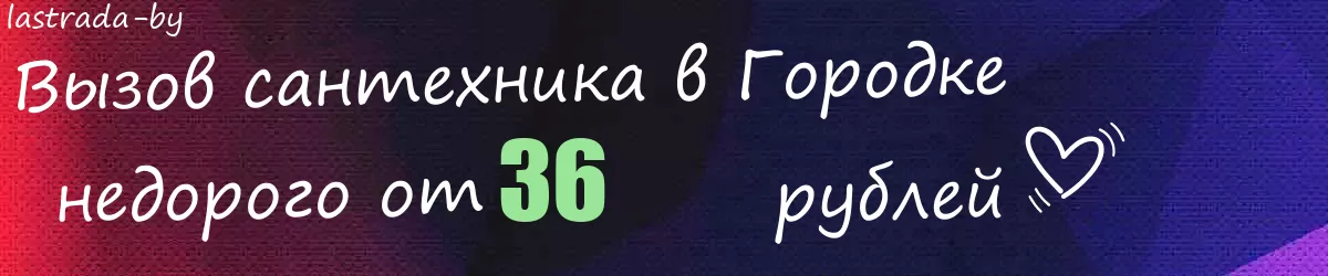 Сантехник в Городке