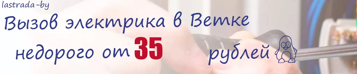 Электрик в Ветке Электрик в Ветке