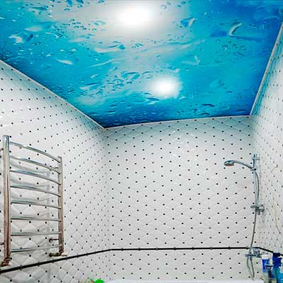 Потолок в санузел