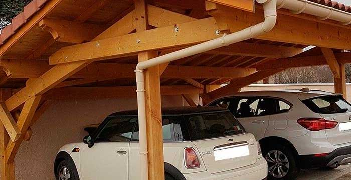 Крыша для двух автомобилей